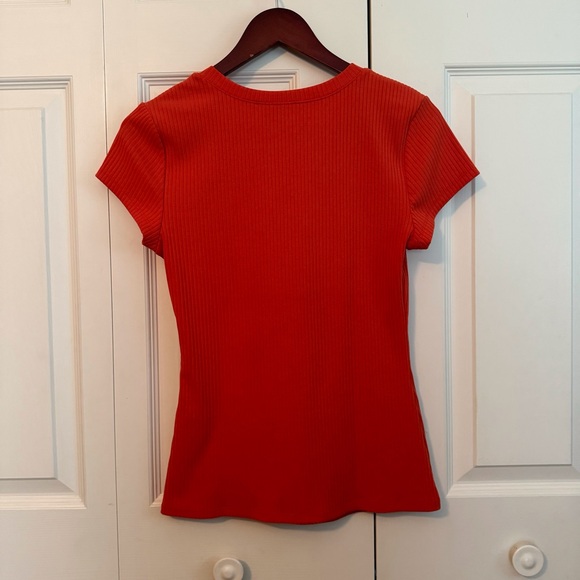 I.N.C. International Concepts Women’s Top Medium Burnt Orange - Picture 4 of 7